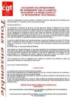 Les agents du departement
