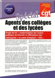 Special agents des collèges et lycées