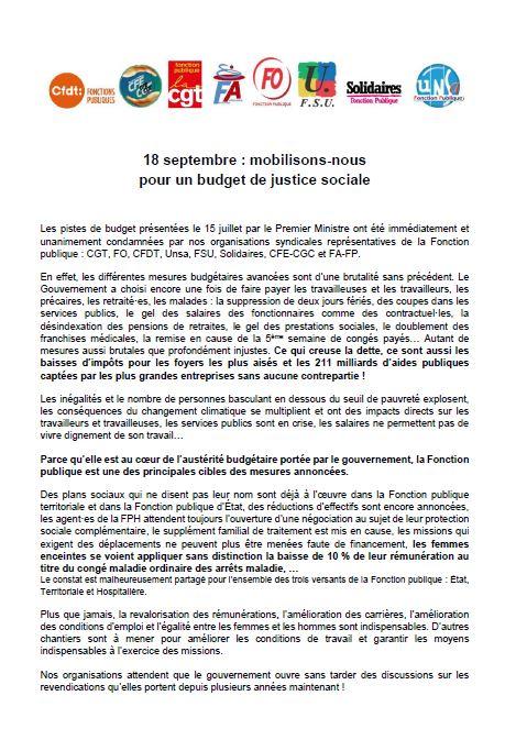 Tract suspension preavis de greve